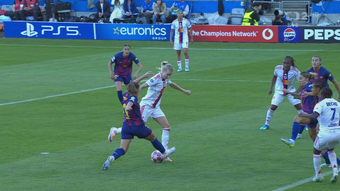 Liga mistryň UEFA - FC Barcelona - OL Lyonnes