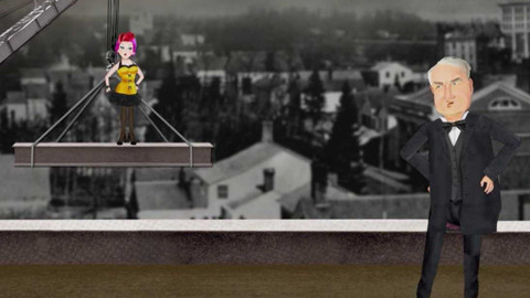 Ach, ten pokrok! - Thomas Alva Edison a Nicola Tesla 2.