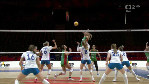 Liga národů žen - Bulharsko - Česko