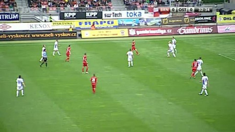 Fotbal - FC Zbrojovka Brno - FC Baník Ostrava