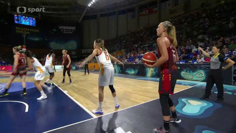 MS v basketbalu žen 2018 Španělsko - Španělsko - Belgie