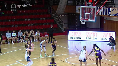 Basketbal - Levhartice Chomutov - Slovanka