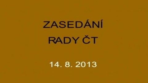 Jednání Rady České televize - 14. jednání Rady ČT v roce 2013