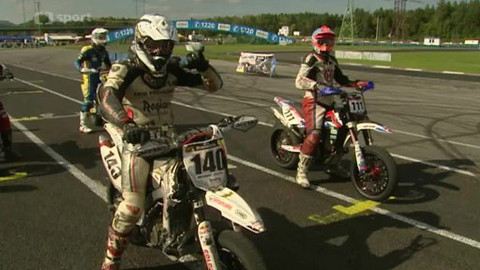 Motocyklové závody - MM ČR supermoto 2012 Sosnová