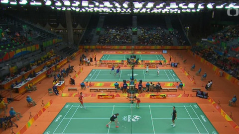 XXXI. letní olympijské hry 2016 Rio de Janeiro - Badminton: Dvouhry, čtyřhry, mix