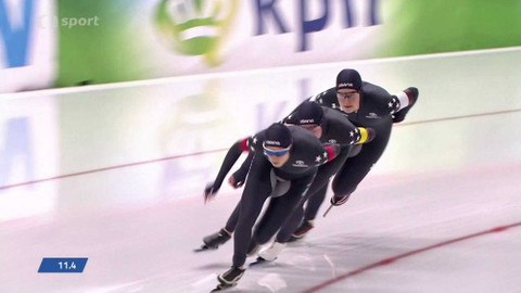 MS v rychlobruslení na jednotlivých tratích 2019 Německo - Stíhací závod družstev žen