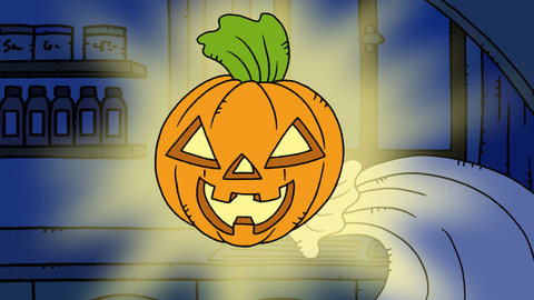 Bílá paní na hlídání (jazykové verze) - 6. Halloween!