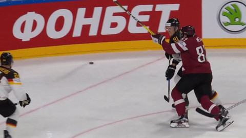 MS v ledním hokeji 2017 Německo a Francie - Německo - Lotyšsko
