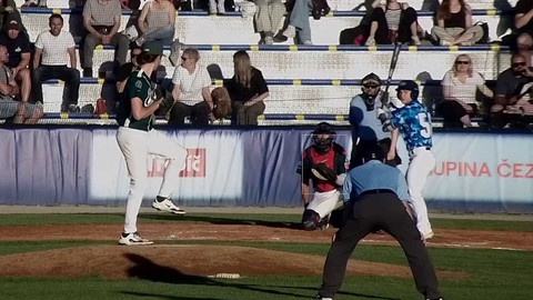 Česká baseballová Extraliga - Třebíč Nuclears - Eagles Praha