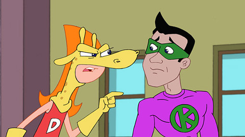 Phineas a Ferb - 27/39 Ještěr našeptávač / Robotí rodeo