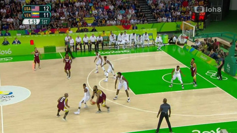 XXXI. letní olympijské hry 2016 Rio de Janeiro - Basketbal: USA – Venezuela (muži)