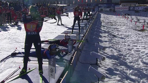 Světový pohár v biatlonu - SP Rakousko - nástřel