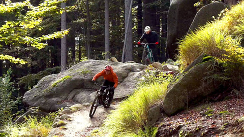 Po trailech přes hory - Lužické hory – Bikepark Tanvaldský Špičák