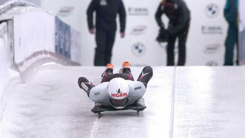 MS v bobech a skeletonu 2021 Německo - 4. jízda závodu mužů