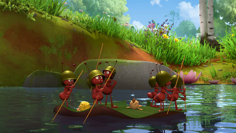 Včelka Mája - Potíže s trojčaty