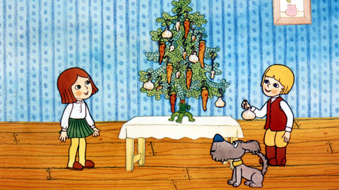 Štuclinka a Zachumlánek - 3/10 Kterak Zachumlánek vymyslil dřevošmik