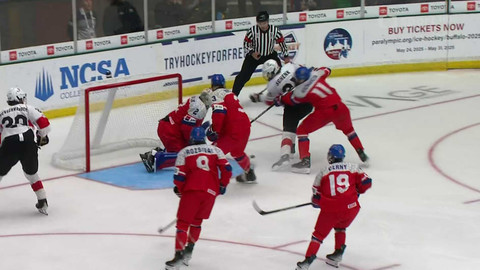 MS v ledním hokeji U18 2025 USA - Švýcarsko - Česko