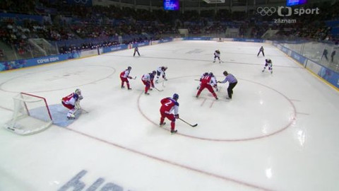 XXII. zimní olympijské hry 2014 Soči - Hokej: Usa - Česko