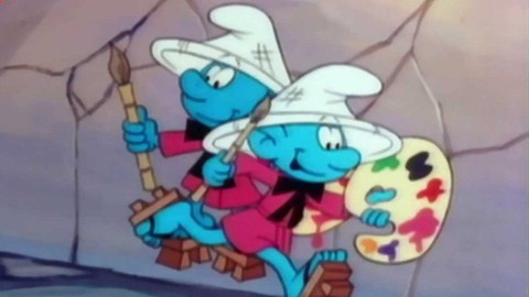 Šmoulové - Míšovi příbuzní/Karate Nešika