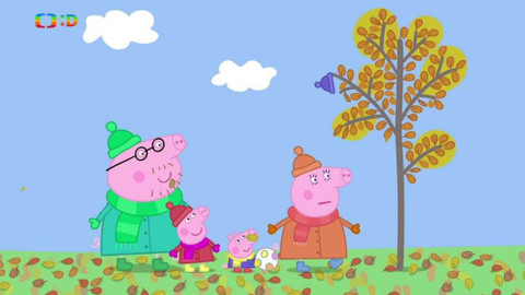 Prasátko Peppa - Podzimní větrný den