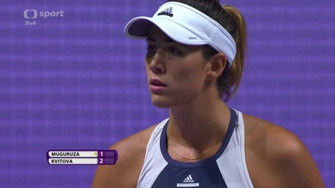 BNP Paribas WTA Singapur 2015 - Garbine Muguruzaová (ESP) - Petra Kvitová (CZE)