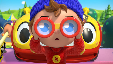 Noddy, detektiv v zemi hraček - Případ ztracené kotvy, Případ zmizelých dopravních kuželů