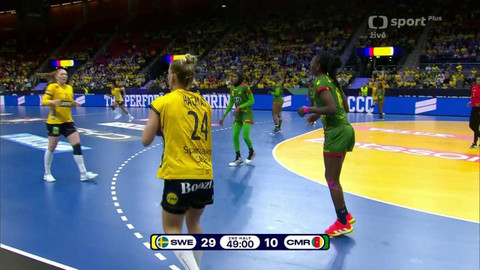 MS v házené žen 2023 - Švédsko - Kamerun