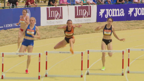 Atletika - MČR mužů a žen do 22 let na dráze Cheb