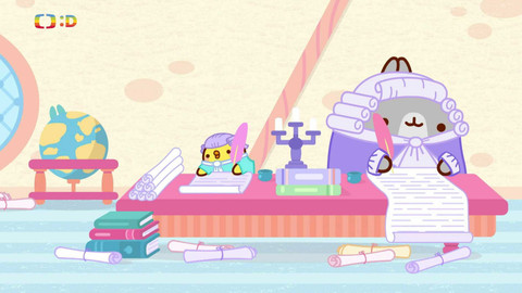 Molang - Písařovy trampoty