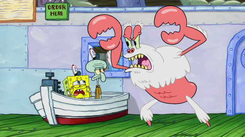 SpongeBob v kalhotách - Kenny Kočičák / Yeti Krab