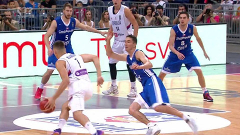 Basketbal - Srbsko - Česko