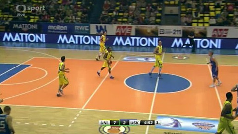 Basketbal - SLUNETA Ústí nad Labem - USK Praha