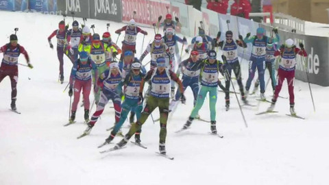 MS v biatlonu 2017 Rakousko - Štafeta žen na 4 x 6 km