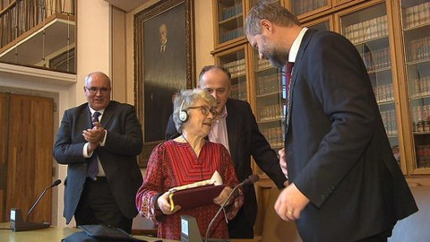 Univerzita Karlova on-line - Diskuse Natálie Gorbaněvské se studenty