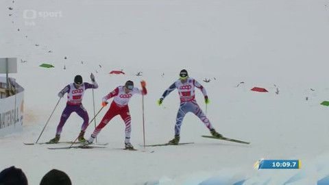 MS v klasickém lyžování 2013 Itálie - Severská kombinace družstev - běh na 4x5 km