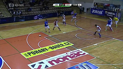 1. Futsal liga - Helas Brno - SK Slavia Praha