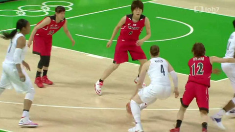 XXXI. letní olympijské hry 2016 Rio de Janeiro - Basketbal: USA - Japonsko (ženy)