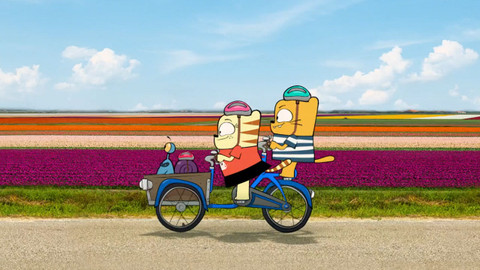 Olí a Jůla - Cupitání mezi tulipány