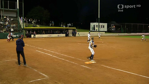 ME v softballu žen 2025 Česko - Velká Británie - Česko