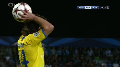 Liga mistrů UEFA - Slovan Bratislava - FC BATE Borisov