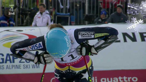 MS ve sjezdovém lyžování 2011 Německo - Druhé kolo obřího slalomu žen