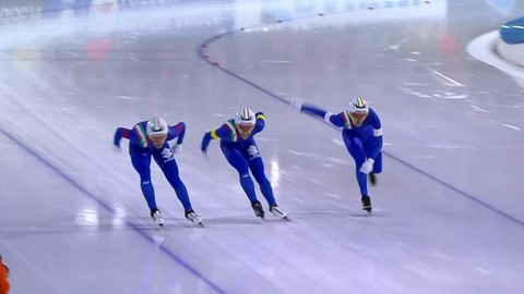 ME v rychlobruslení 2024 Nizozemsko - Sprint družstev žen a stíhací závod družstev mužů