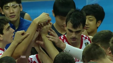 MS v basketbalu U19 2013 - Chorvatsko - Korea