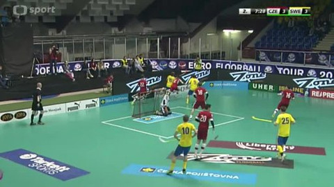 Florbal - Česko - Švédsko