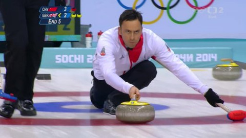 XXII. zimní olympijské hry 2014 Soči - Curling: Čína - Velká Británie - muži
