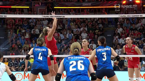 MS ve volejbalu žen 2025 Thajsko - Japonsko - Turecko