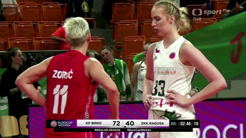 EuroCup v basketbalu - KP Brno - ŽKK Ragusa Dubrovník