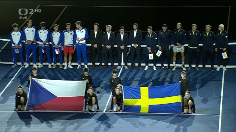 Davis Cup - Česko - Švédsko