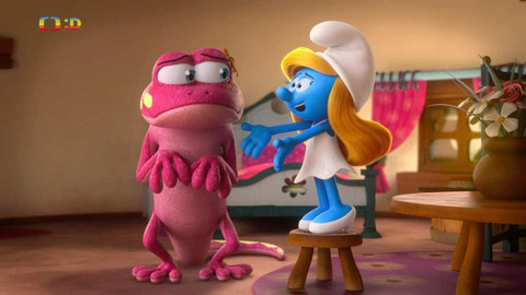 Šmoulové 3D - 45/52 Fešák ještěrkou