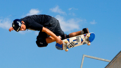 Skateboarding